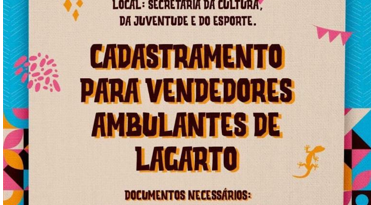 Prefeitura de Lagarto exige ‘título de eleitor’ para cadastrar ambulantes na Festa da Mandioca