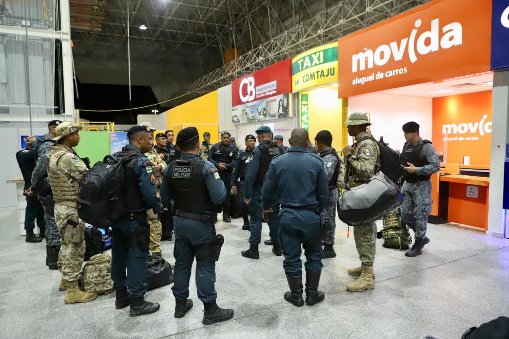 Tropa De Policiais Militares De Sergipe Embarca Para Brasília Ro Acontece 6812